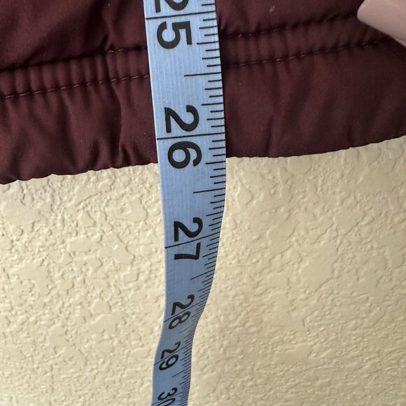 Abercrombie Fitch Puffer Vest Men Small Fleece Quilted Lined Button Zip Y2K 00s - Picture 4 of 10